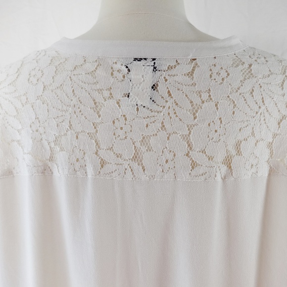 TORRID White Button Top Size 1X - Picture 5 of 7